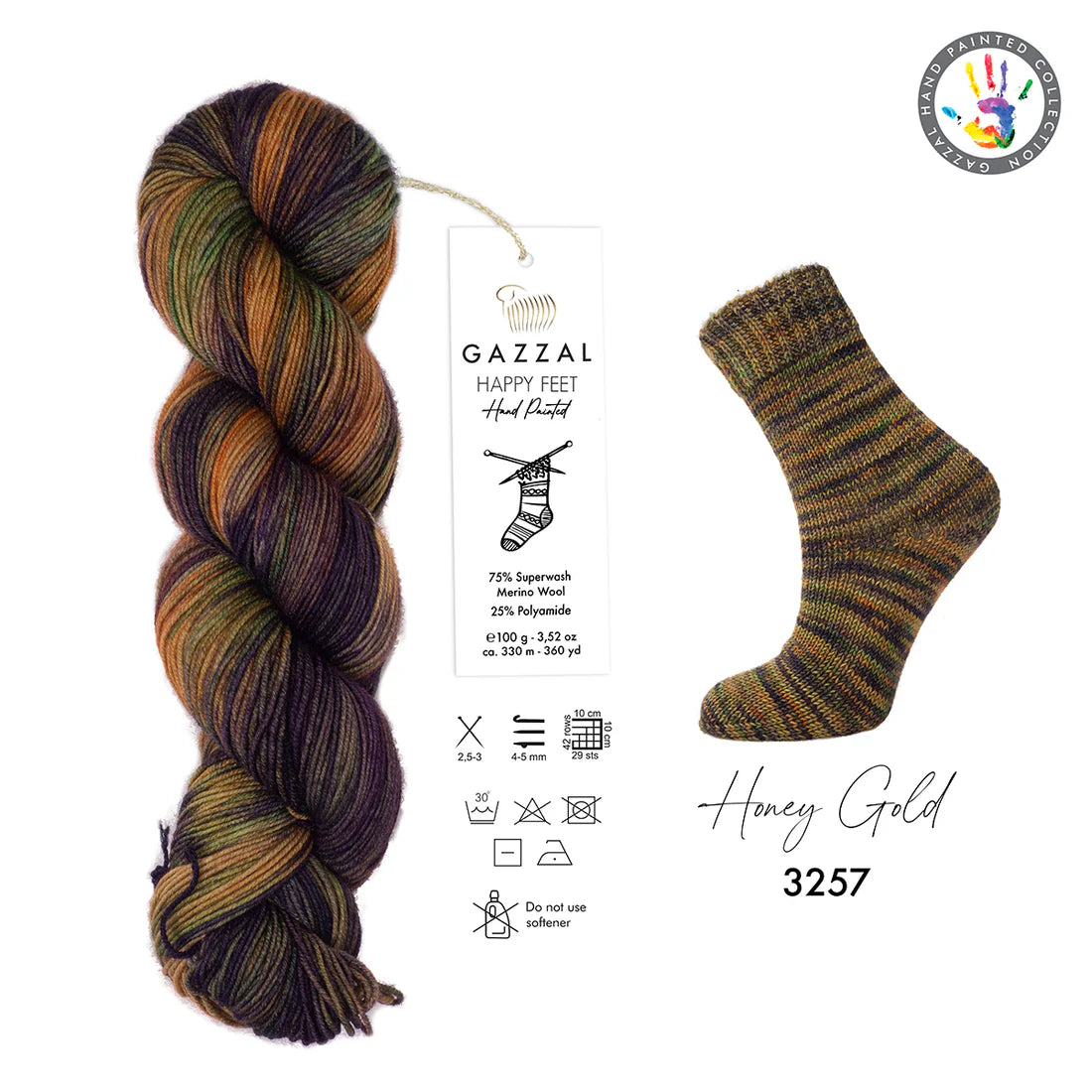 HAPPY FEET - Fil à Chaussettes GAZZAL