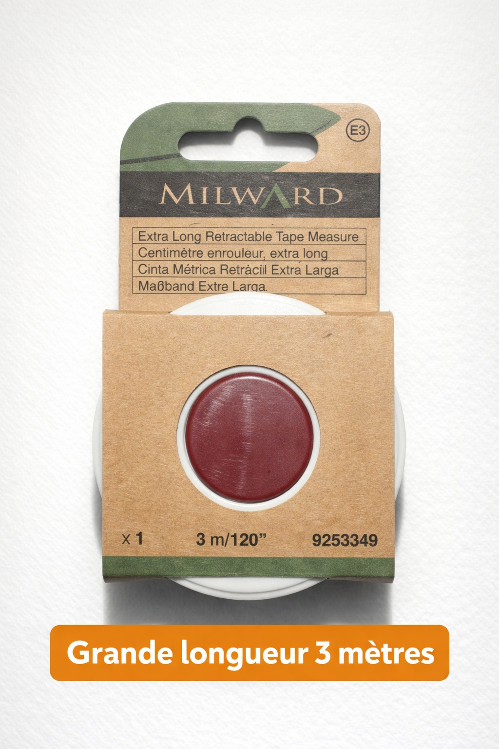Mètre ruban 3 mètres - MILWARD