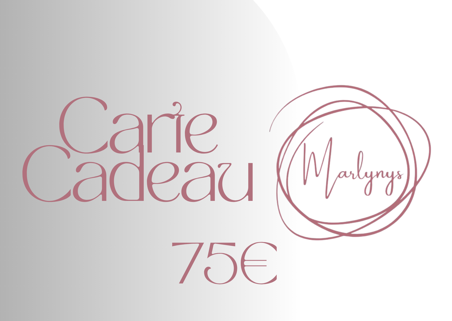 CARTE CADEAU MARLYNYS