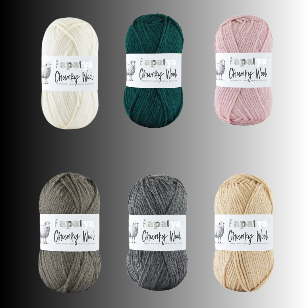CHUNKY WOOL by PAPATYA