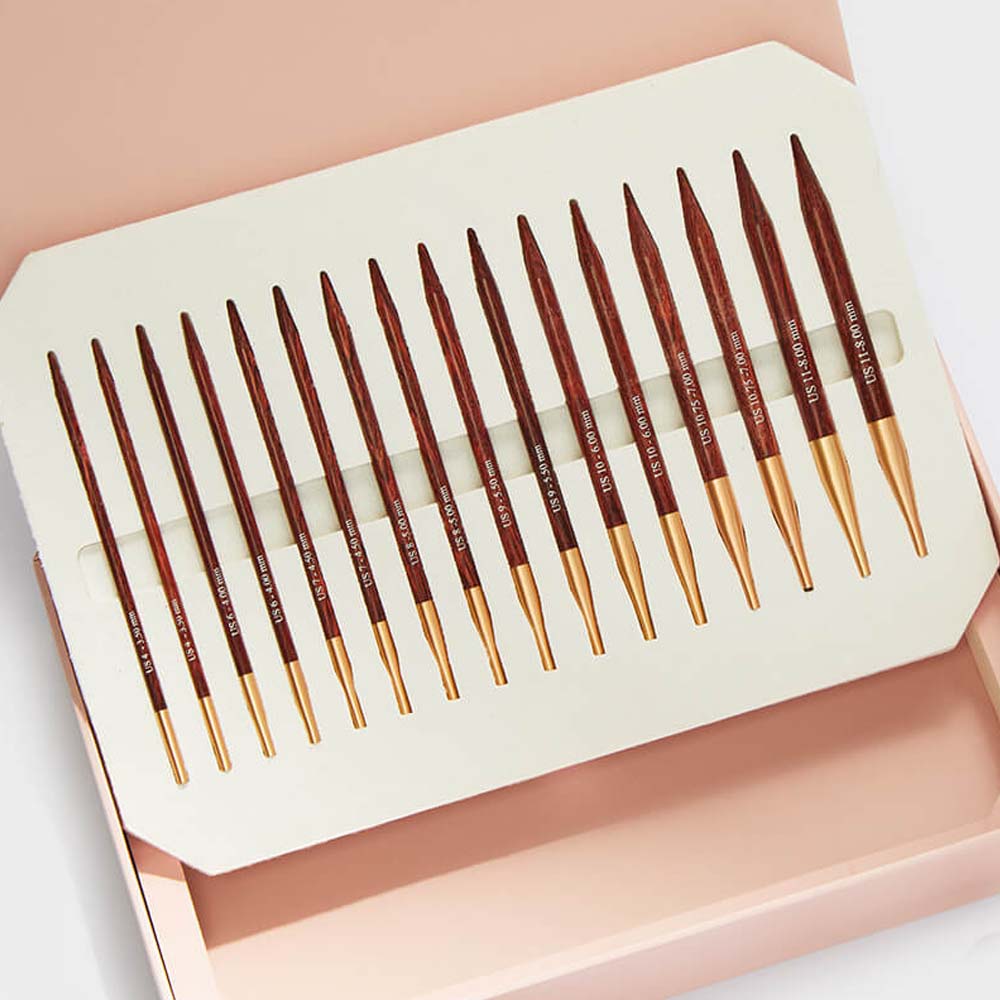 Aiguilles circulaires intercheangeables - Symphony Rose de Luxe