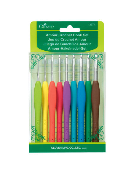 Clover "AMOUR" - KIT 9 CROCHETS