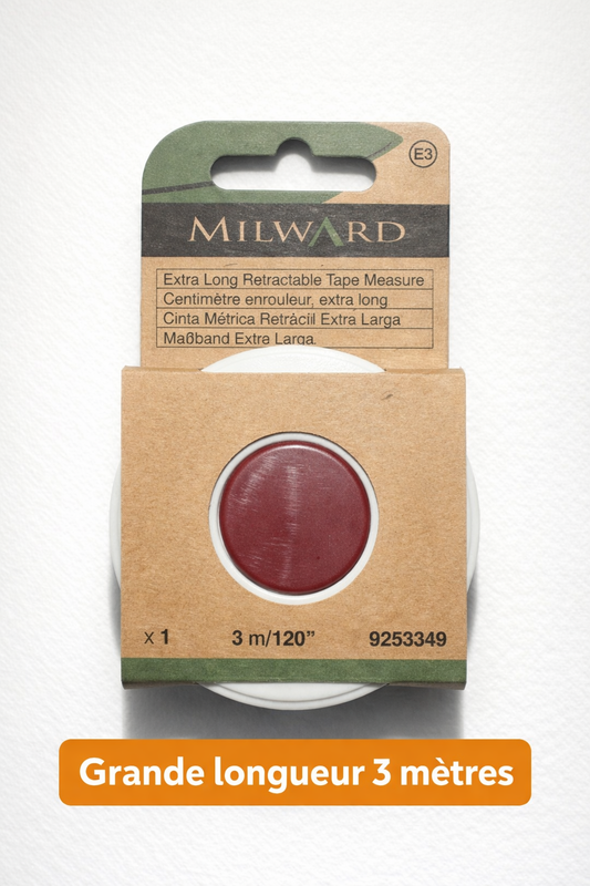 Mètre ruban 3 mètres - MILWARD