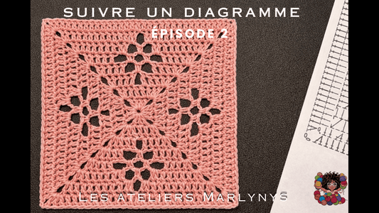ATELIERS MARLYNYS - Carré Granny - Episode 2