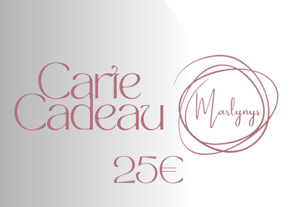 CARTE CADEAU MARLYNYS