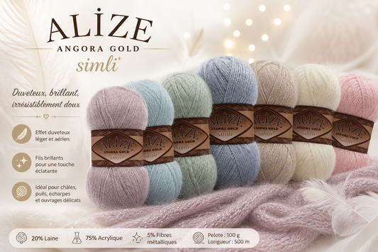 Alize Angora Gold Simli
