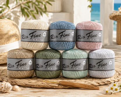 RIO FINE Coton mercerisé - LAMMY YARNS