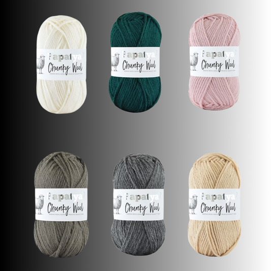 CHUNKY WOOL by PAPATYA