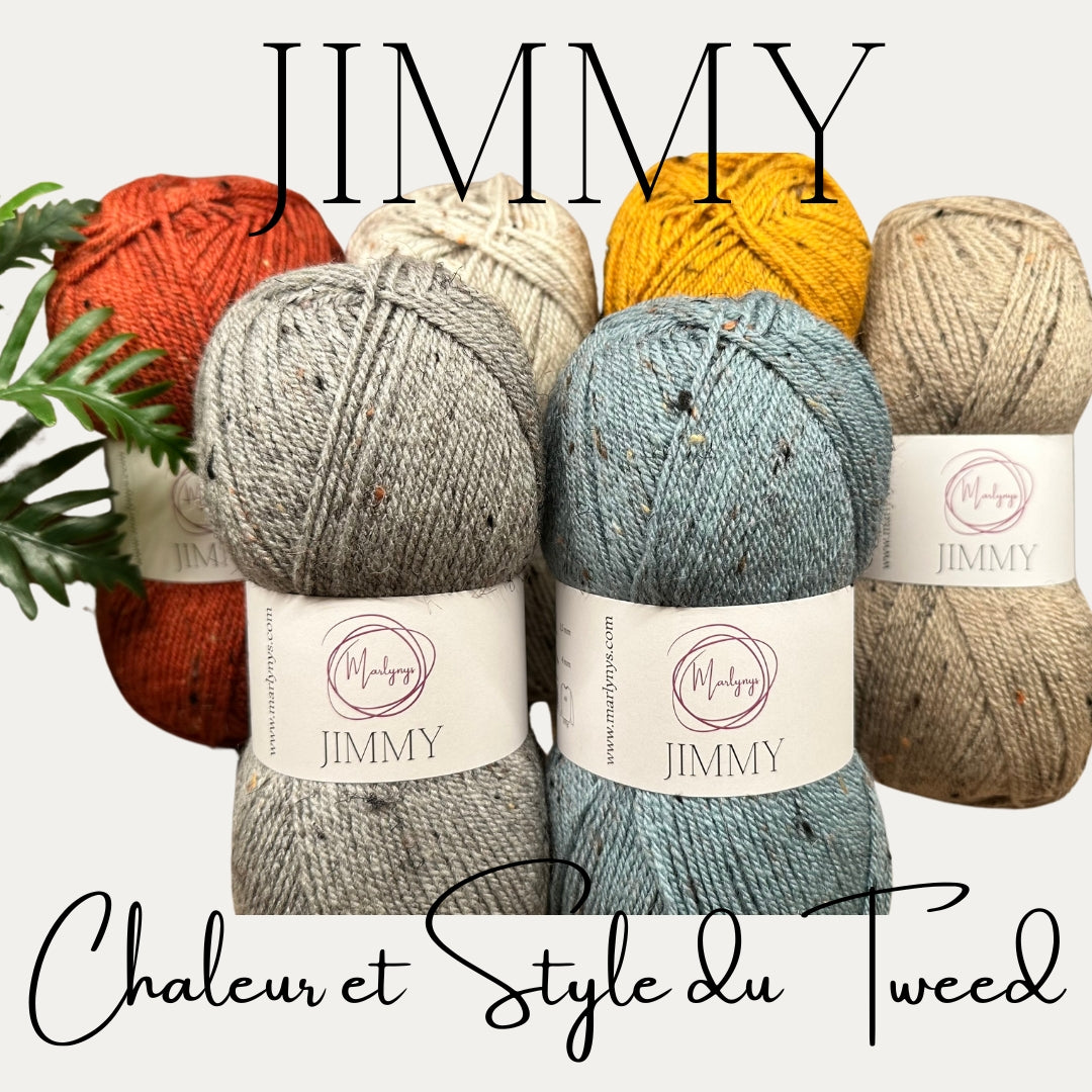 JIMMY - Fil façon tweed