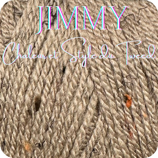 JIMMY - Fil façon tweed