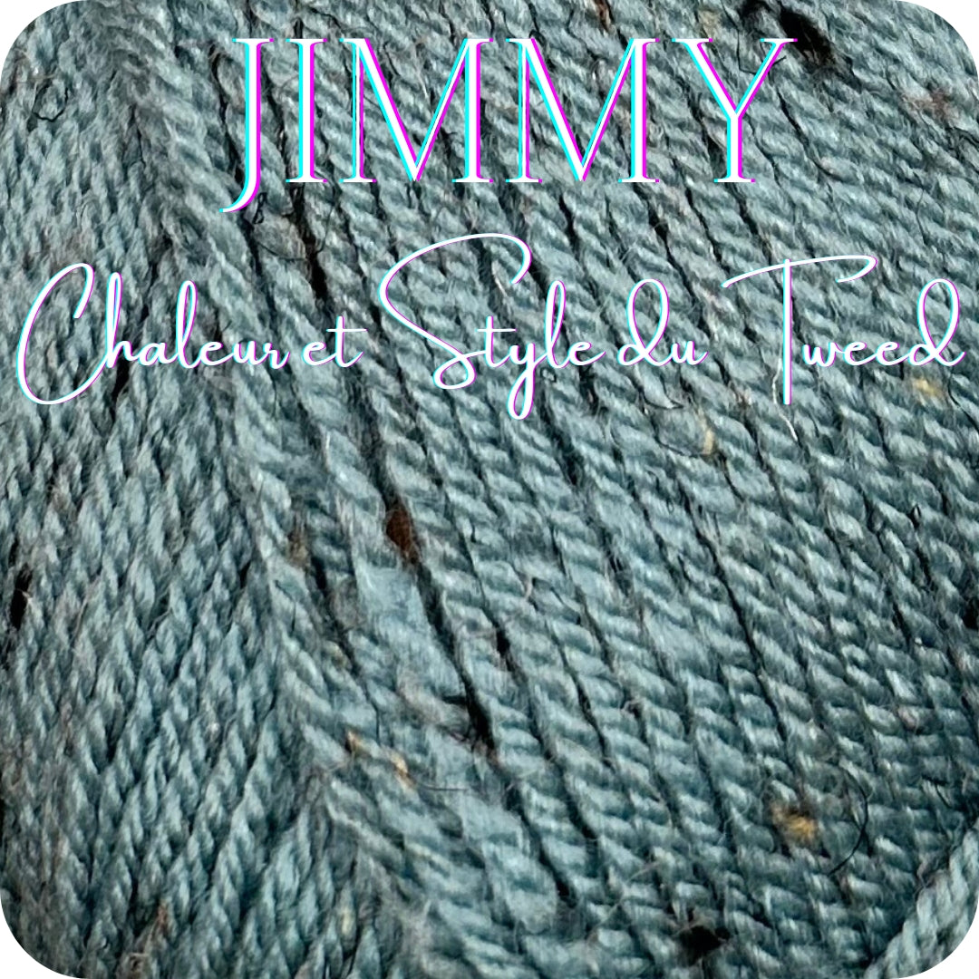 JIMMY - Fil façon tweed