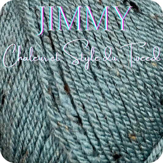 JIMMY - Fil façon tweed