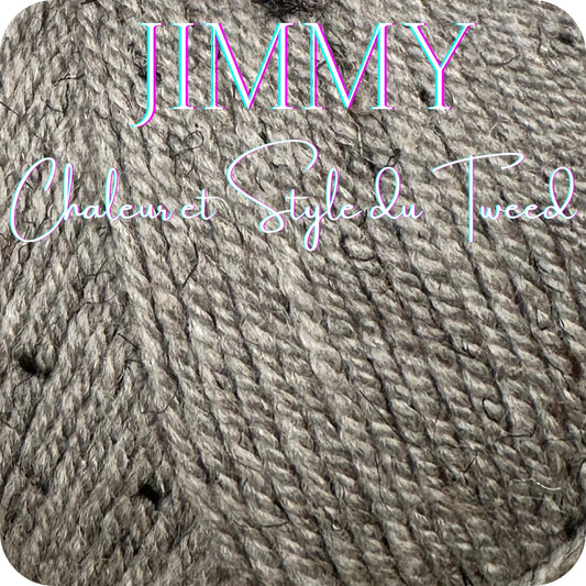 JIMMY - Fil façon tweed