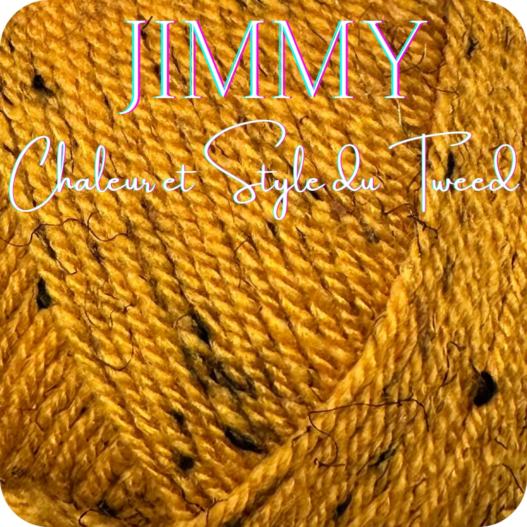 JIMMY - Fil façon tweed