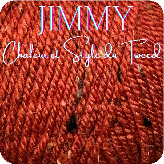 JIMMY - Fil façon tweed