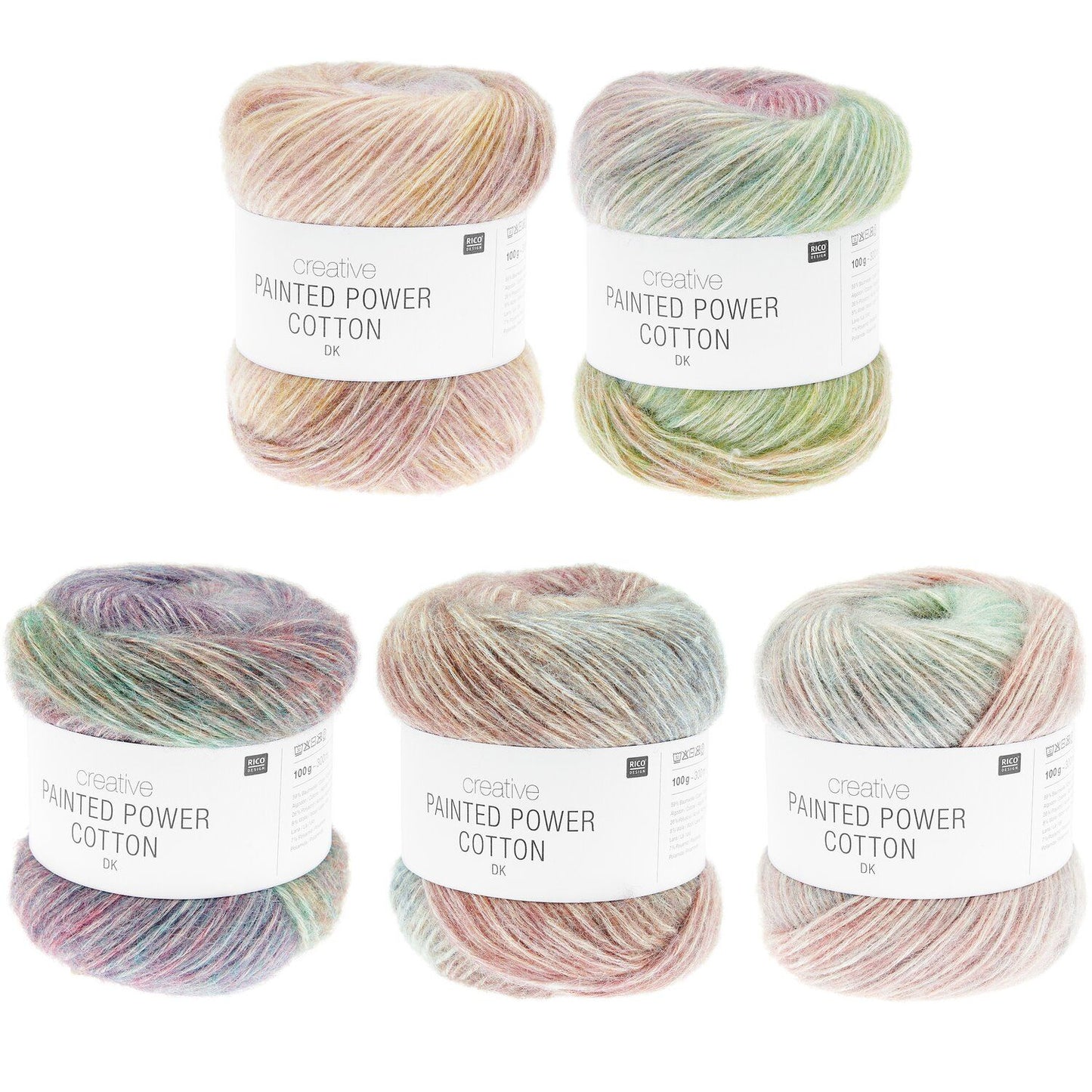 PAINTED POWER COTTON DK - RICO DESIGN